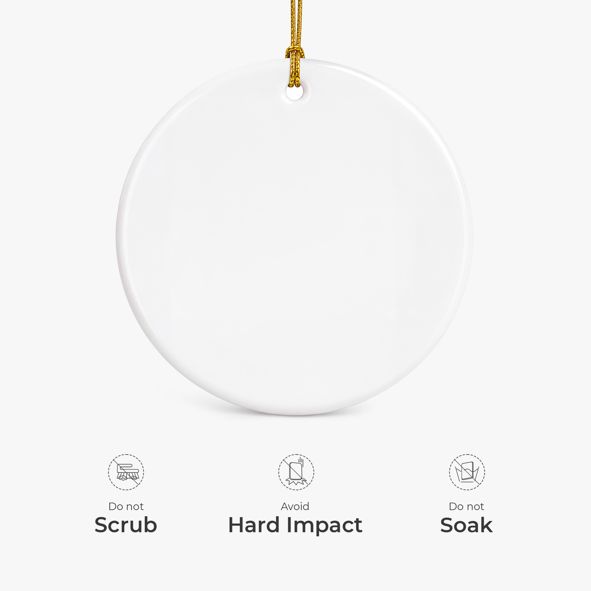 Never Forget The Difference You Make Gifts - Custom Nurse Ceramic Ornament
