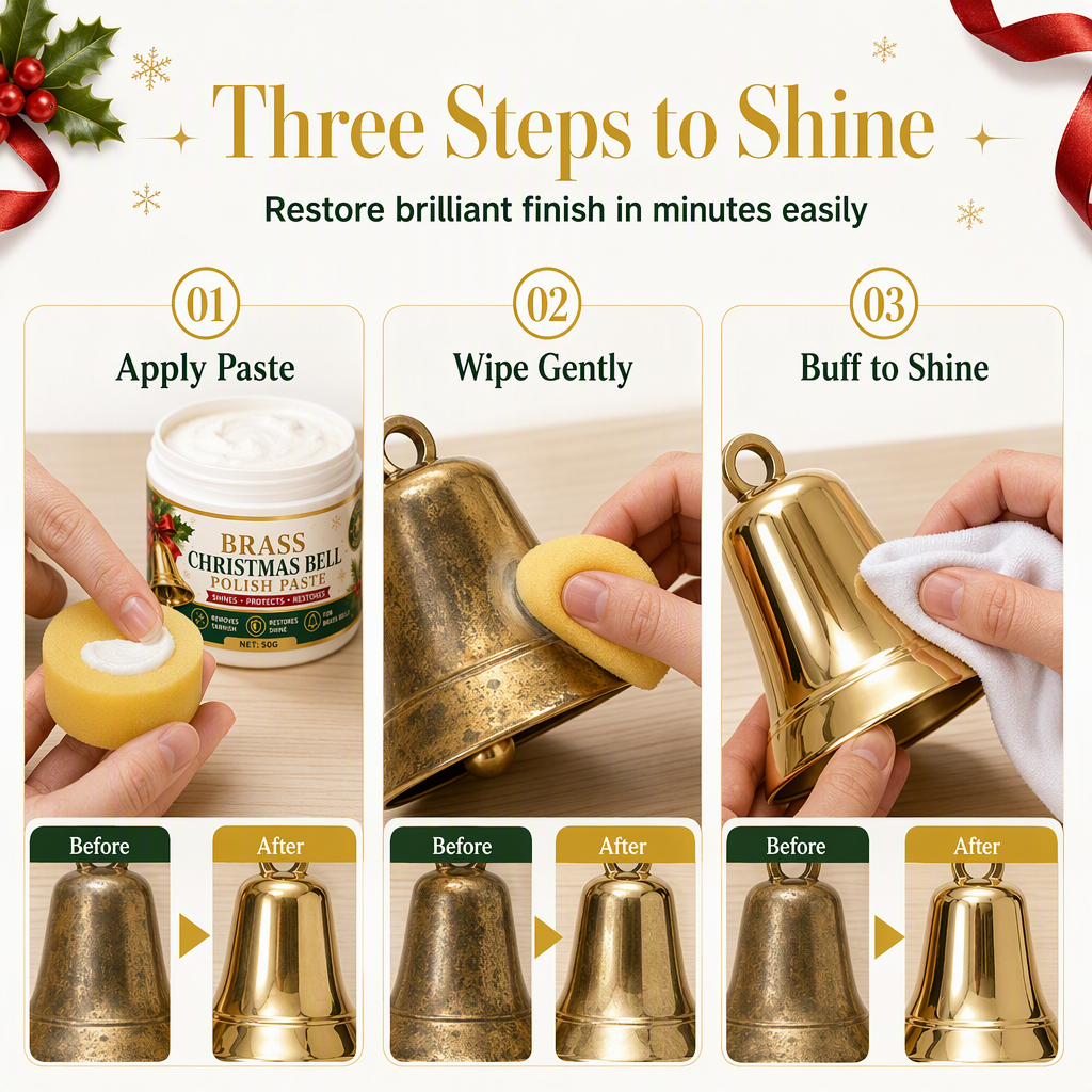 Brass and copper polish cream with sponge - product image 8