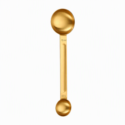 Stainless Steel Dual-Sided Measuring Spoon