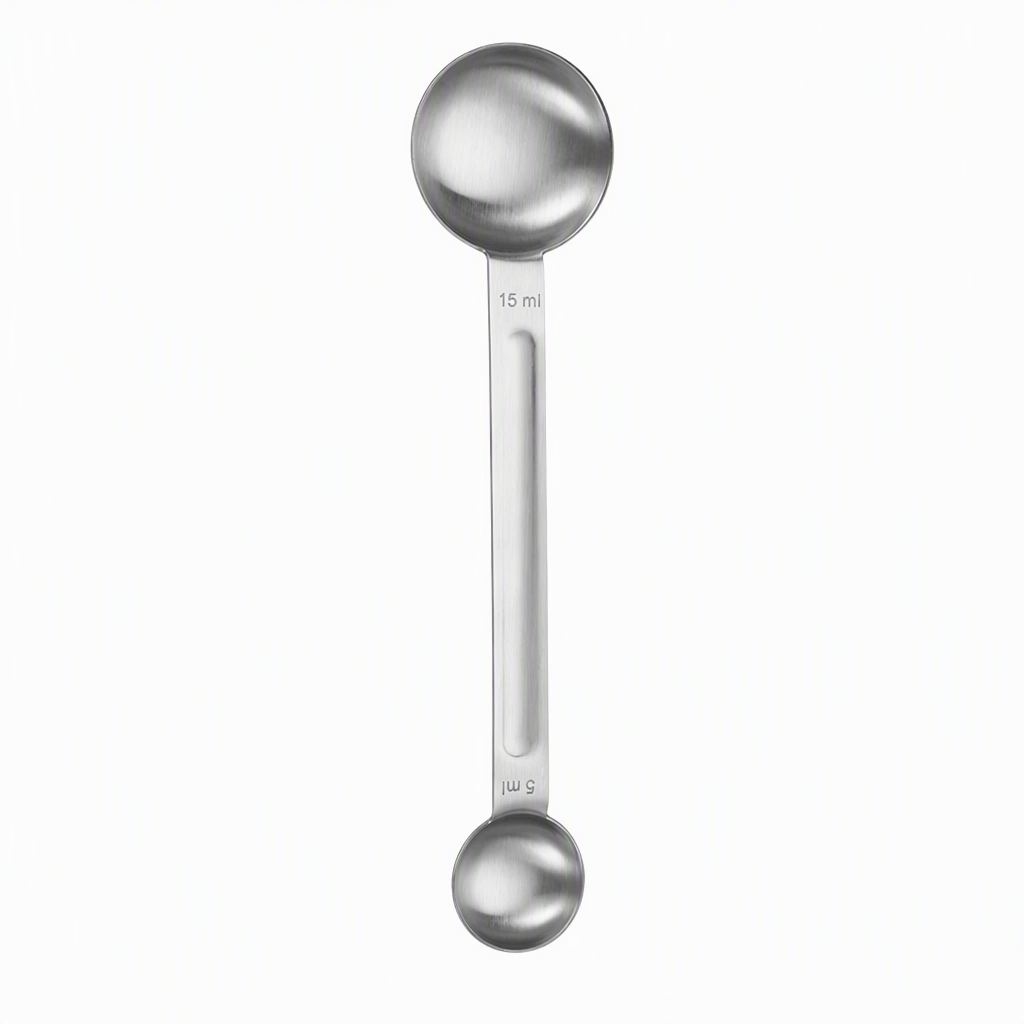 Stainless Steel Dual-Sided Measuring Spoon