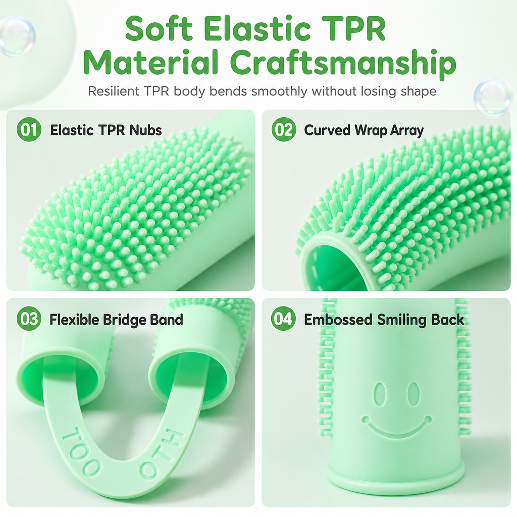 Dual-Finger Pet Toothbrush – product image