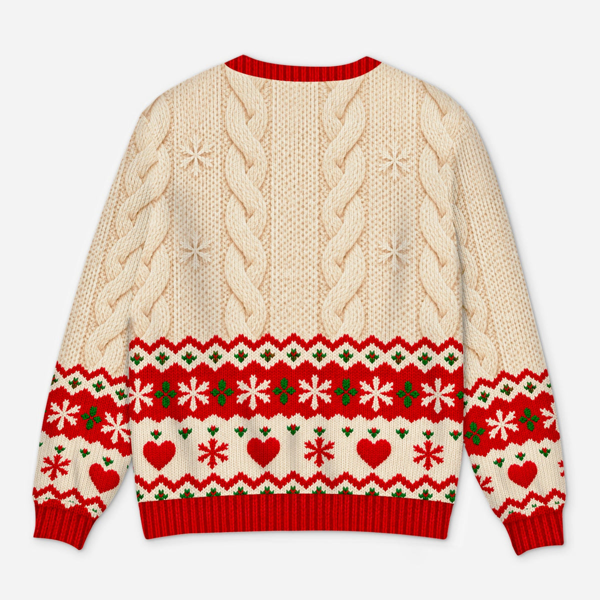 Squishy Dumpling Ugly Sweater - Personalized Gifts for Grandmas & Grandkids